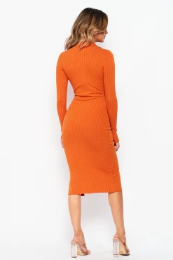 LOVE MODA Elegant Long Sleeve Collar Button Down Dress W/ Bra DRESSES 21 LOVE MODA Elegant Long Sleeve Collar Button Down Dress W/ Bra DRESSES