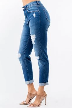LOVE MODA High Rise Distressed Straight Boyfriend Jeans NEW ARRIVALS 14 LOVE MODA High Rise Distressed Straight Boyfriend Jeans NEW ARRIVALS