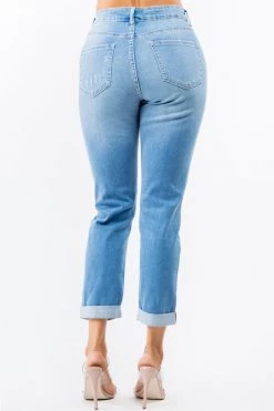 LOVE MODA High Rise Distressed Straight Boyfriend Jeans NEW ARRIVALS 20 LOVE MODA High Rise Distressed Straight Boyfriend Jeans NEW ARRIVALS