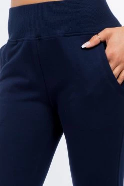 LOVE MODA French Terry High Waist Joggers - Bright Colors BOTTOMS