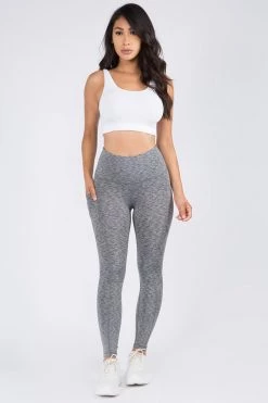 Love Moda BOTTOMS High Waist Pocket Yoga Pants - Plus Size