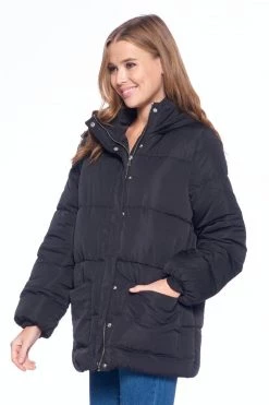 Lovemoda JACKETS Hooded Puffer Jacket