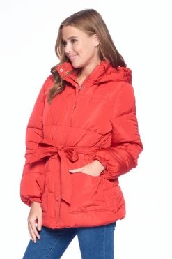 Lovemoda JACKETS Hooded Puffer Jacket