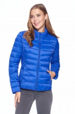 Lovemoda Stand Collar Puffer Jacket JACKETS 27 Lovemoda Stand Collar Puffer Jacket JACKETS