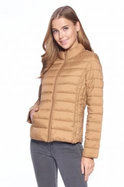 Lovemoda Stand Collar Puffer Jacket JACKETS 33 Lovemoda Stand Collar Puffer Jacket JACKETS