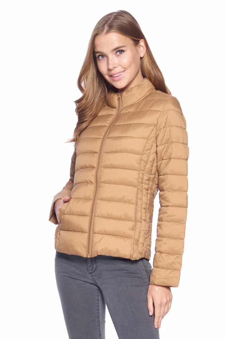 Lovemoda Stand Collar Puffer Jacket JACKETS 17 Lovemoda Stand Collar Puffer Jacket JACKETS