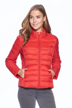 Lovemoda Stand Collar Puffer Jacket JACKETS 21 Lovemoda Stand Collar Puffer Jacket JACKETS