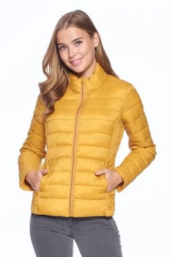 Lovemoda Stand Collar Puffer Jacket JACKETS 24 Lovemoda Stand Collar Puffer Jacket JACKETS