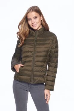 Lovemoda Stand Collar Puffer Jacket JACKETS 30 Lovemoda Stand Collar Puffer Jacket JACKETS