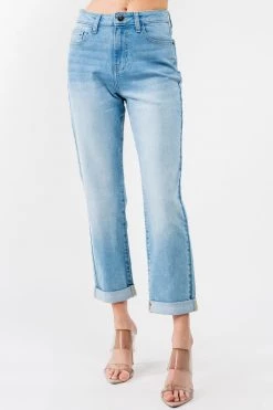 LOVE MODA High Rise Boyfriend Denim Jeans NEW ARRIVALS