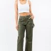 LOVE MODA High Waist Straight Leg Carpenter Pants 1 LOVE MODA High Waist Straight Leg Carpenter Pants