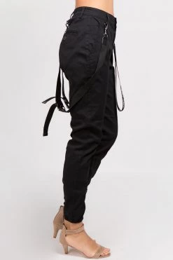 Lovemoda BEST SELLERS High Rise Suspender Skinny Joggers