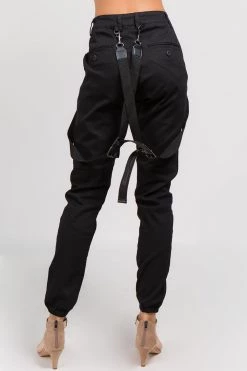 Lovemoda BEST SELLERS High Rise Suspender Skinny Joggers