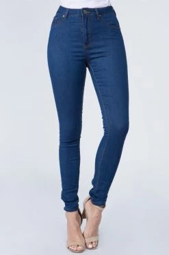 LOVE MODA Skinny Basic Stretch Denim Jeans