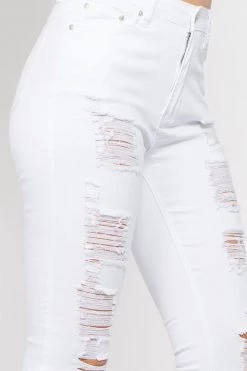 Love Moda BEST SELLERS High Waist Distressed Skinny Pants