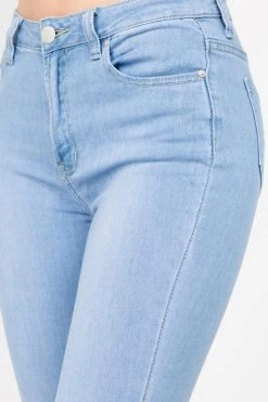 LOVE MODA High Rise Basic Denim Skinny Jeans