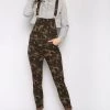 LOVE MODA BEST SELLERS Skinny Fit Stretch Jean Overalls