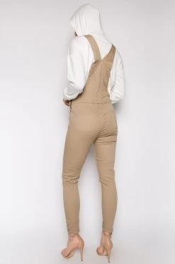 LOVE MODA BEST SELLERS Skinny Fit Stretch Jean Overalls