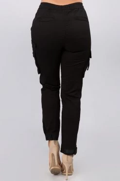 Love Moda BOTTOMS High Waist Cargo Joggers