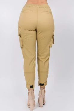 Love Moda BOTTOMS High Waist Cargo Joggers