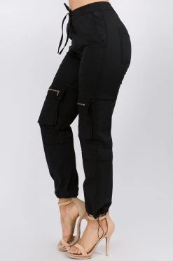 Love Moda BOTTOMS High Waist Joggers With Utility Pockets 25 Love Moda BOTTOMS High Waist Joggers With Utility Pockets