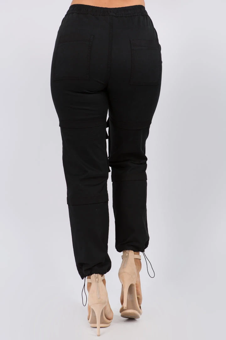 Love Moda BOTTOMS High Waist Joggers With Utility Pockets 7 Love Moda BOTTOMS High Waist Joggers With Utility Pockets