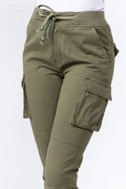 LOVE MODA High Rise Cargo Pocket Joggers BEST SELLERS