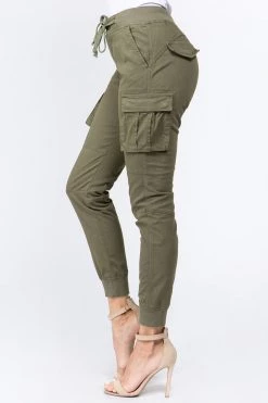 LOVE MODA High Rise Cargo Pocket Joggers BEST SELLERS