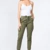 LOVE MODA High Rise Cargo Pocket Joggers BEST SELLERS