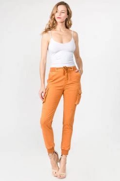 LOVE MODA High Rise Cargo Pocket Joggers BEST SELLERS
