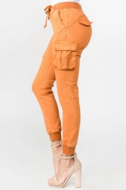 LOVE MODA High Rise Cargo Pocket Joggers BEST SELLERS