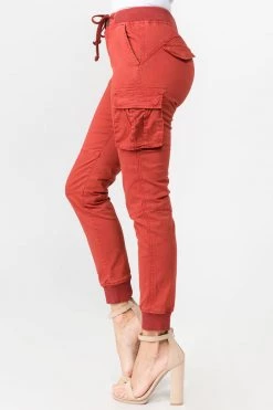 LOVE MODA High Rise Cargo Pocket Joggers BEST SELLERS