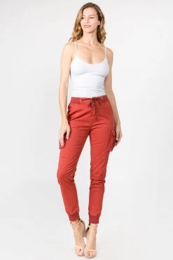 LOVE MODA High Rise Cargo Pocket Joggers BEST SELLERS