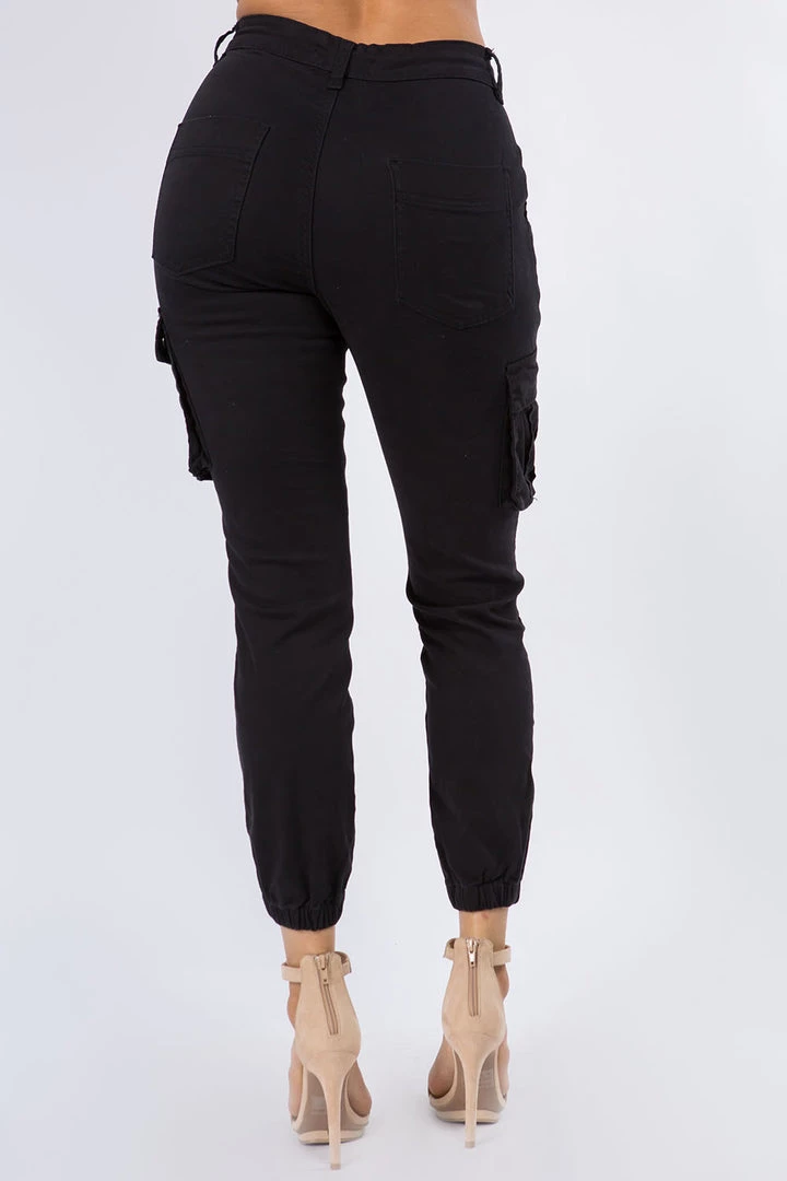 LOVE MODA BEST SELLERS High Rise Cargo Pocket Joggers With Drawstrings 11 LOVE MODA BEST SELLERS High Rise Cargo Pocket Joggers With Drawstrings