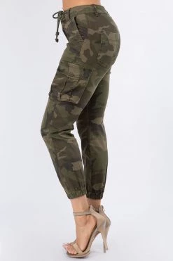 LOVE MODA BEST SELLERS High Rise Cargo Pocket Joggers With Drawstrings 59 LOVE MODA BEST SELLERS High Rise Cargo Pocket Joggers With Drawstrings