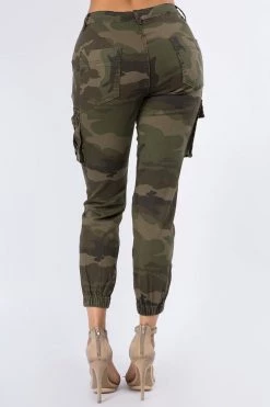 LOVE MODA BEST SELLERS High Rise Cargo Pocket Joggers With Drawstrings 60 LOVE MODA BEST SELLERS High Rise Cargo Pocket Joggers With Drawstrings