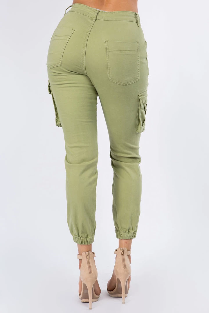 LOVE MODA BEST SELLERS High Rise Cargo Pocket Joggers With Drawstrings 6 LOVE MODA BEST SELLERS High Rise Cargo Pocket Joggers With Drawstrings