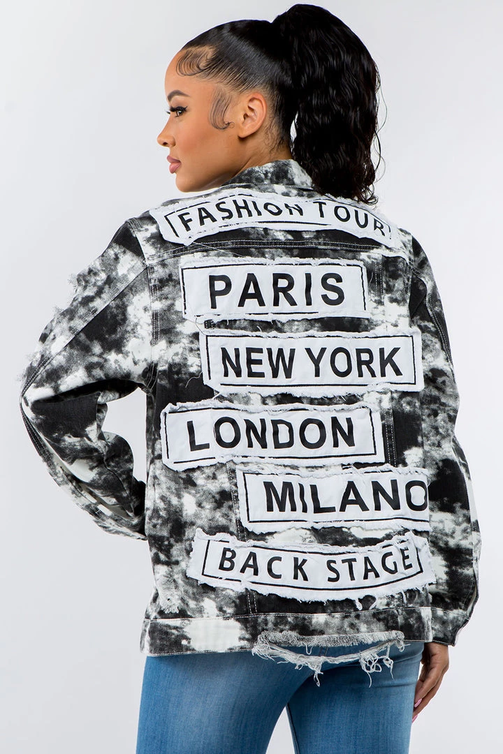 LOVE MODA NEW ARRIVALS Cropped Tie Dye Fashion Tour Denim Jacket 11 LOVE MODA NEW ARRIVALS Cropped Tie Dye Fashion Tour Denim Jacket