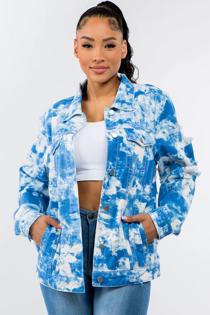 LOVE MODA NEW ARRIVALS Cropped Tie Dye Fashion Tour Denim Jacket 13 LOVE MODA NEW ARRIVALS Cropped Tie Dye Fashion Tour Denim Jacket