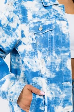 LOVE MODA NEW ARRIVALS Cropped Tie Dye Fashion Tour Denim Jacket 31 LOVE MODA NEW ARRIVALS Cropped Tie Dye Fashion Tour Denim Jacket