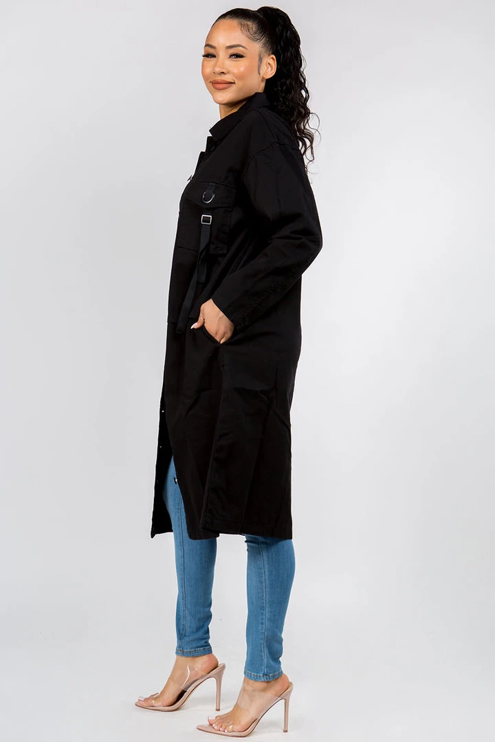 LOVE MODA Loose Fit Long Jacket 6 LOVE MODA Loose Fit Long Jacket