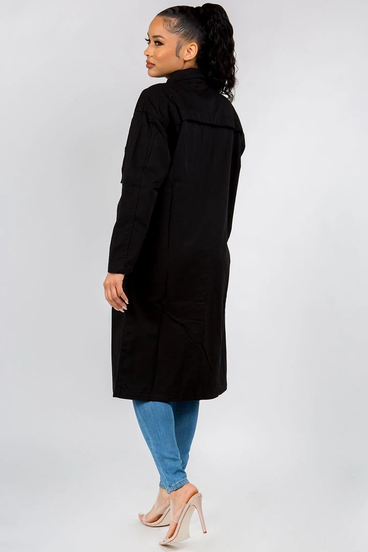 LOVE MODA Loose Fit Long Jacket 7 LOVE MODA Loose Fit Long Jacket