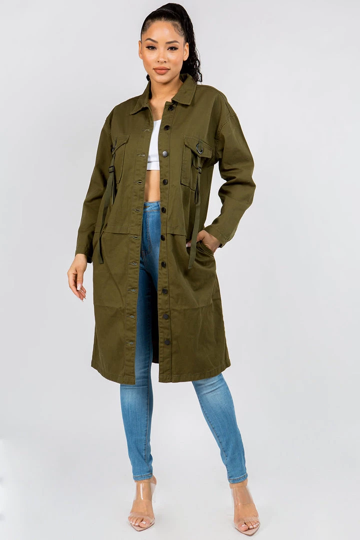 LOVE MODA Loose Fit Long Jacket 10 LOVE MODA Loose Fit Long Jacket