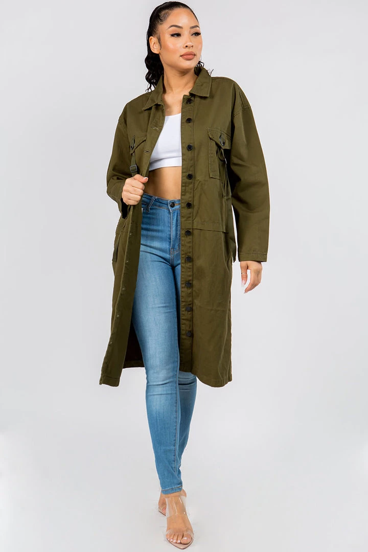 LOVE MODA Loose Fit Long Jacket 11 LOVE MODA Loose Fit Long Jacket