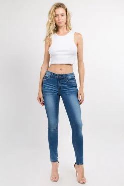 LOVE MODA BEST SELLERS Skinny Basic Stretch Denim Jeans