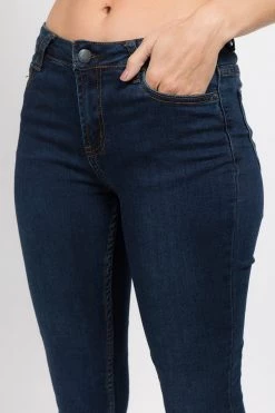 LOVE MODA Denim Stretch Low Rise Skinny Jeans