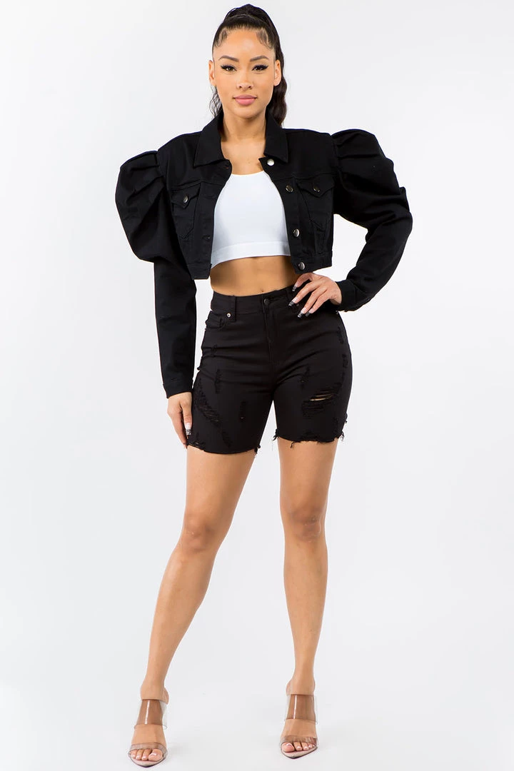 LOVE MODA High Rise Distressed Denim Shorts NEW ARRIVALS 8 LOVE MODA High Rise Distressed Denim Shorts NEW ARRIVALS