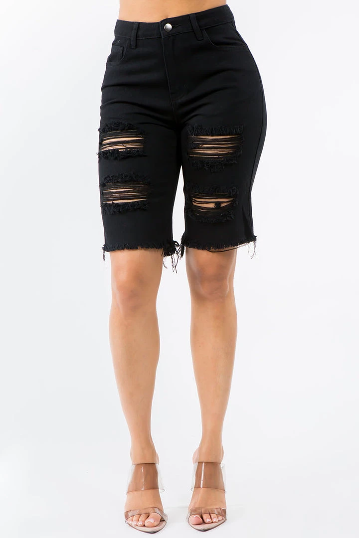 LOVE MODA NEW ARRIVALS High Waist Boyfriend Denim Shorts 4 LOVE MODA NEW ARRIVALS High Waist Boyfriend Denim Shorts