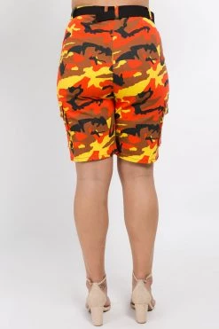 LOVE MODA BOTTOMS Bermuda Cargo Shorts