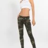 LOVE MODA Low Rise Zipper Accent Camo Print Skinny Jeans 1 LOVE MODA Low Rise Zipper Accent Camo Print Skinny Jeans